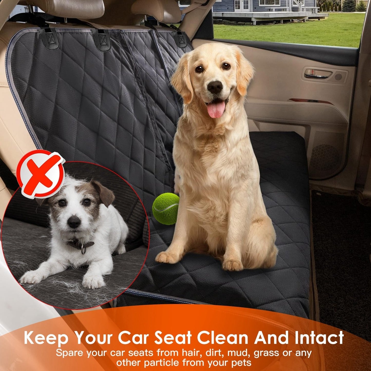 PawGuard™ Waterproof Dog Car Seat Cover – Scratchproof & Easy-Clean zggyny-x7