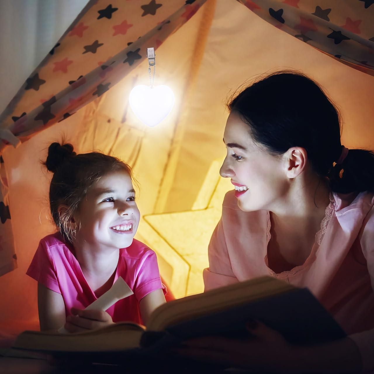 Sensor Touch Activated Light Mini Heart Shape Night Light zggyny-x7