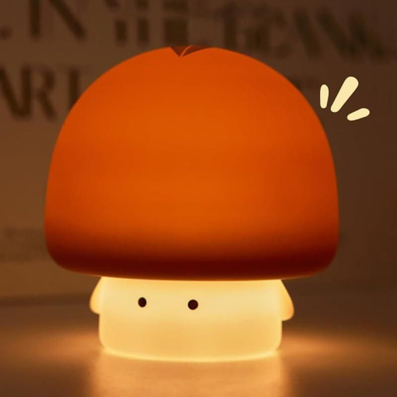 Mushroom Night Silicone Lamp - joyanest