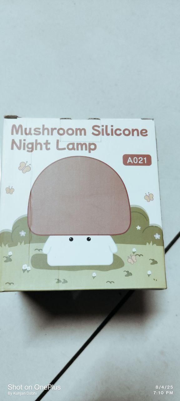 Mushroom Night Silicone Lamp - joyanest