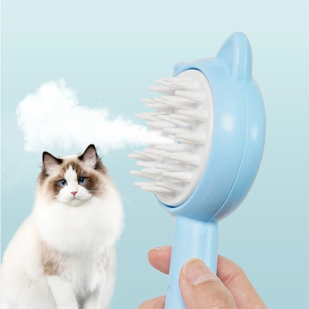 PawMist™ Rechargeable Pet Grooming Brush with Mist zggyny-x7
